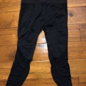 Black Mesh Fabletics Leggings